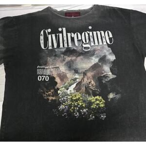 Civil Regime Mount Chaos  in a black/vintage black . XLARGE